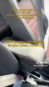 TCS TOYOTA VIOS 20013-2018 DOUBLE LAYER ARM REST BOX LEATHER PORT WITH USB ACCESSORIES KERETA