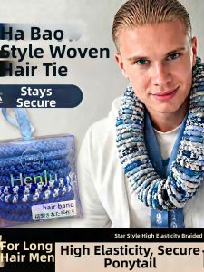 MENGWU | High Elasticity Thick Athletic Hair Ties