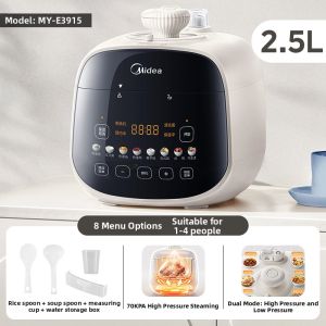 Midea | Mini Small Pressure Rice Cooker for 1-2 People