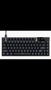 Pulsar eS HE 70 ANSI Hall Effect Magnetic With LCD Display Wired True 8K Polling Rate & Dynamic RGB Lighting Effects Linear Raesha Magnetic Switch Gaming Keyboard