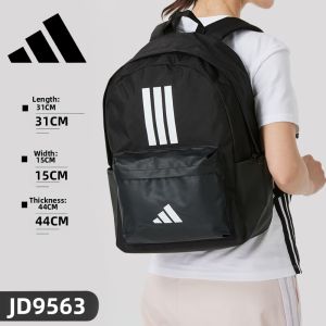 adidas | Large Capacity Black Backpack