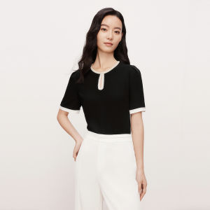 Koradior | Simple Versatile Hollow Out Blouse