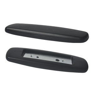 1 Pair Chair Arm Pads Replacement for Office Gaming Chair PU Leather Armrest Pads