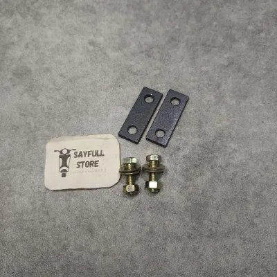 Breket Mounting Sepeda Listrik Plus Baut Mur Tebal