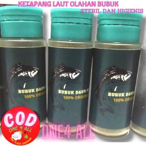 KETAPANG LAUT OLAHAN ORIGINAL (BUBUK) / DAUN KETAPANG / KETAPANG OLAHAN / DAUN KETAPANG OLAHAN / DAUN KETAPANG BUBUK TERMURAH / BEST QUALITY / BISA COD / TERMURAH / OBAT IKAN CUPANG / OBAT IKAN HIAS / MUTASI WARNA IKAN / KESEHATAN IKAN HIAS