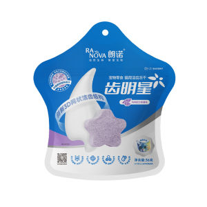 Lannuo Freeze-Dried Cat Treats Dental Star Chicken Flavor Nutritious Cat Snacks Dental Stick Pet Supplies for Cats