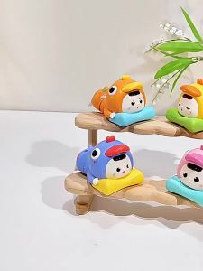 AODUOYAYA Baby TV Remote Control Toy Soft Silicone Teether Cover Musical Play Remote Early Educational Learning for Kids