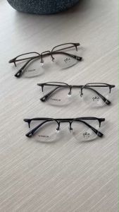 Polin oRa กรอบแว่นสายตา รุ่น 65001 เนื้อวัสดุไทเทเนี่นม ยืดหยุ่น ไม่หัก