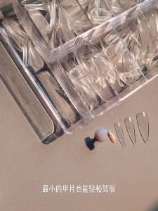 5 Pcs Penyangga Tampilan Kuku Akrilik Stand Display Kuku Palsu Magnetik Untuk Salon Manicure