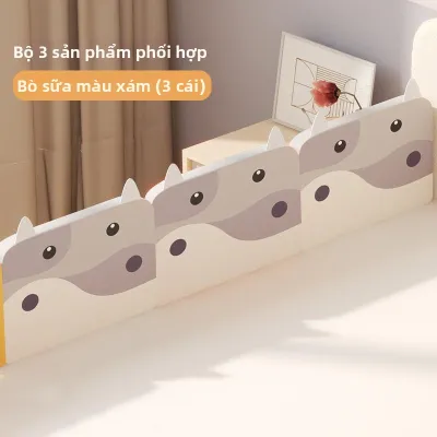 Thanh Chắn Giường Cho Bé Phòng Ngừa Ngã Có Gối Dày Điều Chỉnh Được