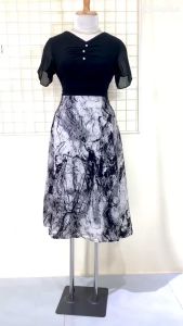 (VT) Đầm Trung Niên Sang Trọng Đi Làm Đi Tiệc Trang Nhã Thanh Lịch Quý Phái Sang Chảnh Cao Cấp Quý Bà lt1948