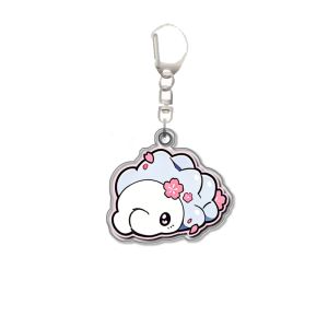 Keeppley | Celebi Mew Vulpix Furret Ditto Jolteon Flareon Original Acrylic Handmade Cute Cartoon Anime Keychain Pendant Toy Gift