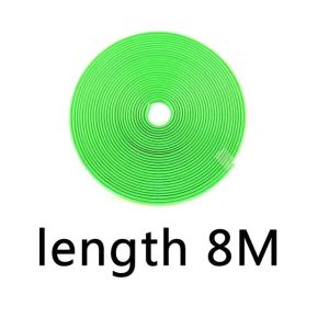 8M Universal Car Rim Protect Strip Wheel Edge Guard for Alloy Rims Tire Cover Anti Scratch Sticker Car Accessory