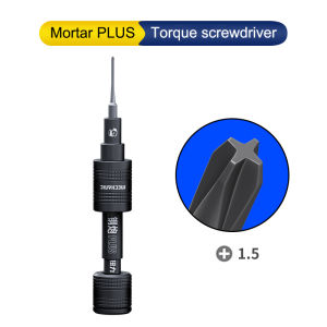 【MECHANIC】MORTAR PLUS  Torque Screwdriver High Strength Screwdriver for IPhone Android Phone Disassembly Limited Torque Tools