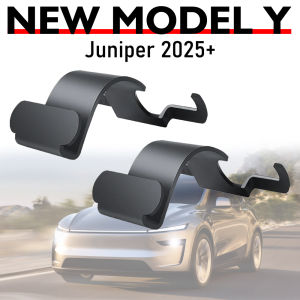 Car Seat Hooks for Tesla Model Y Juniper Launch Refresh Accessories 2 Pack Back Trunk Seat Headrest Organizer Handbag Bag Holder