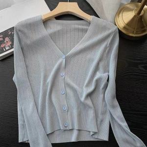 Lightweight Breathable Stylish UV Protection Knitted Sweater