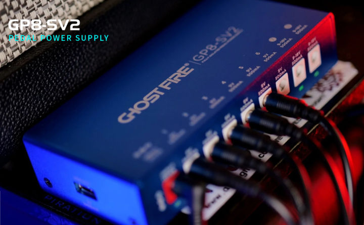 Ghost Fire Isolated Power Bank Guitar Effects Pedal Power Supply With Ghost Fire Isolated Power Bank Guitar Effects Pedal Power Supply With