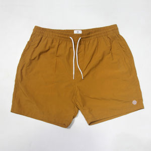 Quần Short Thể Thao Nam Nhanh Khô Quần Nylon Ngắn Mùa Hè Quần Dài Đến Đầu Gối Quần Đi Biển Thường Ngày Quần Ống Đứng Màu Trơn