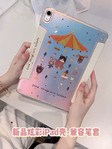 【ร้านค้าไทย】2025แบบแกนYเคสไอแพดสำหรับ Gen10/11 Air6 Air5 Air4 เจน10 Pro11 2018-2022ถาดปากกาในตัว กันกระแทก พับได้หลายมุม