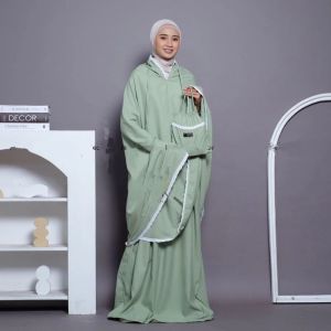 EL FANI MUKENA - Mukena Traveling 2 IN 1 Dewasa Katun Jumbo