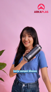 Botol Minum Tumbler Kopi Stainless Steel Vacuum Insulated 591ml FJ Bottle By Arkaplas