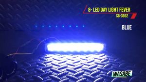 Sub Zero DRL SB-3692 2colors in one BLUE and WHITE Daytime Running Light 2pcs