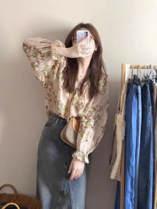 French Design Retro Loose Sweet 2026 New Autumn Womens Blouse