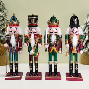 1 classic Nutcracker figurine Nutcracker resin figure Christmas decorations gifts exquisite details and vintage charm