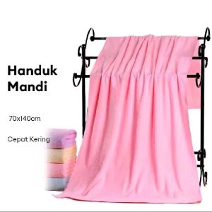 ( Thin )3G BATH TOWEL SIZE 70X140 CM COLORFUL BEAR MOTIF | QUICK DRYING MICROFIBER EMBOSSED BEAR BEACH TOWEL 22