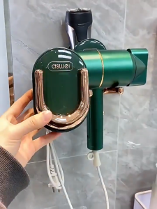GANTUNGAN HAIR DRYER TEMPAT PENGERING RAMBUT BLOWER RAMBUT TEMPEL DINDING