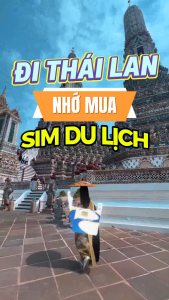 Sim Du Lịch Thái Lan Tặng 1GB - 3GB/ngày Sóng ChinaMobile 4G/5G Khỏe Gói 1-30 Ngày Giá Cực Tốt | FREESHIP - CHƯA KÍCH HOẠT