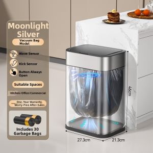 HANSHILIUJIA | Automatic Kitchen and Living Room Sensing Bin Luxury Design