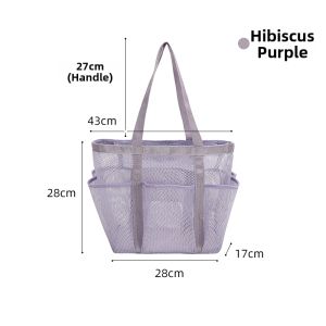 NASHENGHUO | Bathroom Storage Basket With Zipper