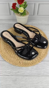 Sandal High Heels Hak Tahu 3 Cm | Sendal Wanita Heels Jepit Untuk Undangan Pesta Pernikahan
