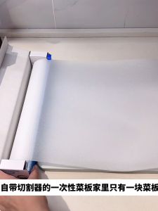 Food Grade Disposable Cutting Board Pad Kitchen Meat And Fruit Cutting Mat Outdoor Supplementary Food Sticky Board Film