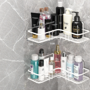 MINGZHIYIFAN | Corner Wall Mount Bath Shelf