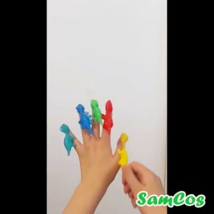 Set 10 Đồ chơi bắn tường dính tường nhiều mẫu cho bé vui chơi Samcos