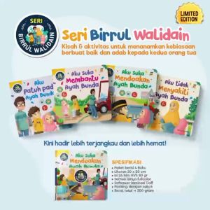 OKALINA - Buku Seri Birrulwalidain Buku Berbakti pada Orang Tua Ziyadbooks Buku Anak Islami