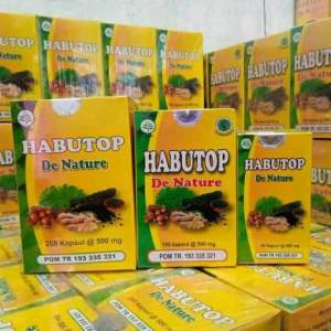 HABUTOP ORIGINAL HERBAL ARAB MENGOBATI BERBAGAI MACAM PENYAKIT/HABATOP DENATURE ISI 200 KAPSUL / HABUTOP ISI 50 KAPSUL /HABUTOP ISI 100KAPSUL
