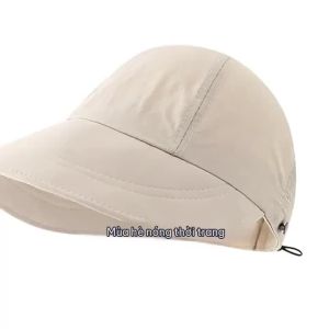 ♬Ultra-light 40g Quick Dry 5 Panel Cap Men Women Sun Hat Foldable Soft Brim Breathable Outdoor Running Sports Baseball Cap