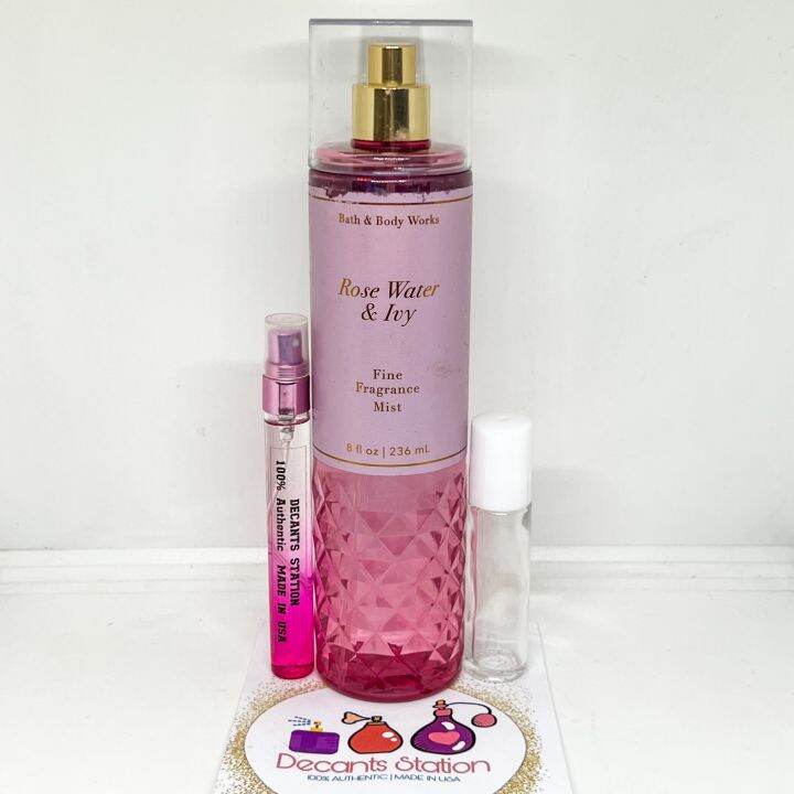 Ml Or Ml Decant Trial Size Bath Body Works Rose Water Ivy Fragrance Mist Takal