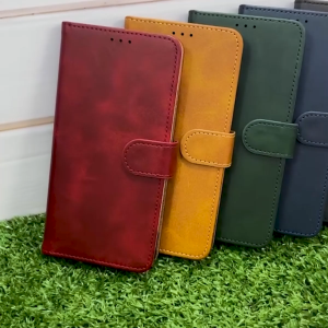 Case เคสฝาพับ สำหรับรุ่นSamsung A06 4G/5G A07 ตั้งได้ มีช่องใส่การ์ดมีตัวล็อกแม่เหล็ก สีสันสวยงาม ทนทาน ดีไซน์วินเทจสุดคลาสสิก