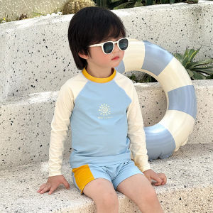 LANWEILIYANG | Boys Separate Style Long Sleeve Swimming Suit