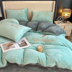 Winter Warm Plush Comforter Set 3pcs