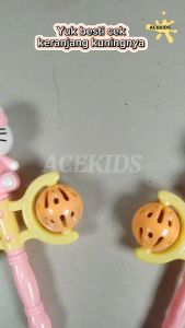 Mainan Anak Krincingan Hello Kitty Mini Edukasi Acekids