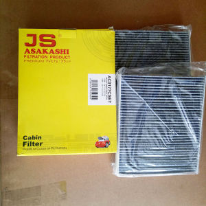 Bộ 2 Lọc gió điều hòa than hoạt tính xe BMW 760Li 2008 2009 2010 2011 2012 2013 2014 2015 mã AC0177CSET của JS Asakashi Nhật Bản