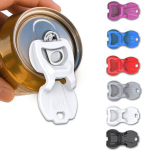 6/12-piece ABS manual can openers with a comfortable grip are not easy to hurt hands and are suitable for beer and soda cans