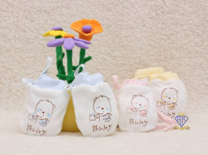 A0033(ใหม่) พร้อมส่งราคาถูก ถุงมือเด็กแรกเกิด ลายน่ารักๆ ถุงมือ เด็กอายุ 0-3เดือน