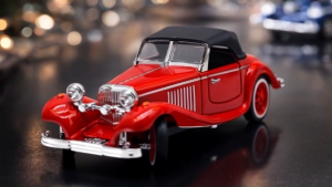 Mô Hình Xe Ô Tô Audi Rover W500K Cổ Điển. Mẫu Có Mui. Tỉ lệ 1:32 bằng hợp kim. Có bánh đà