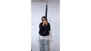 [NEW] Payung Panjang Polkadot Gagang J / Payung Fashion Jepang / Payung Premium